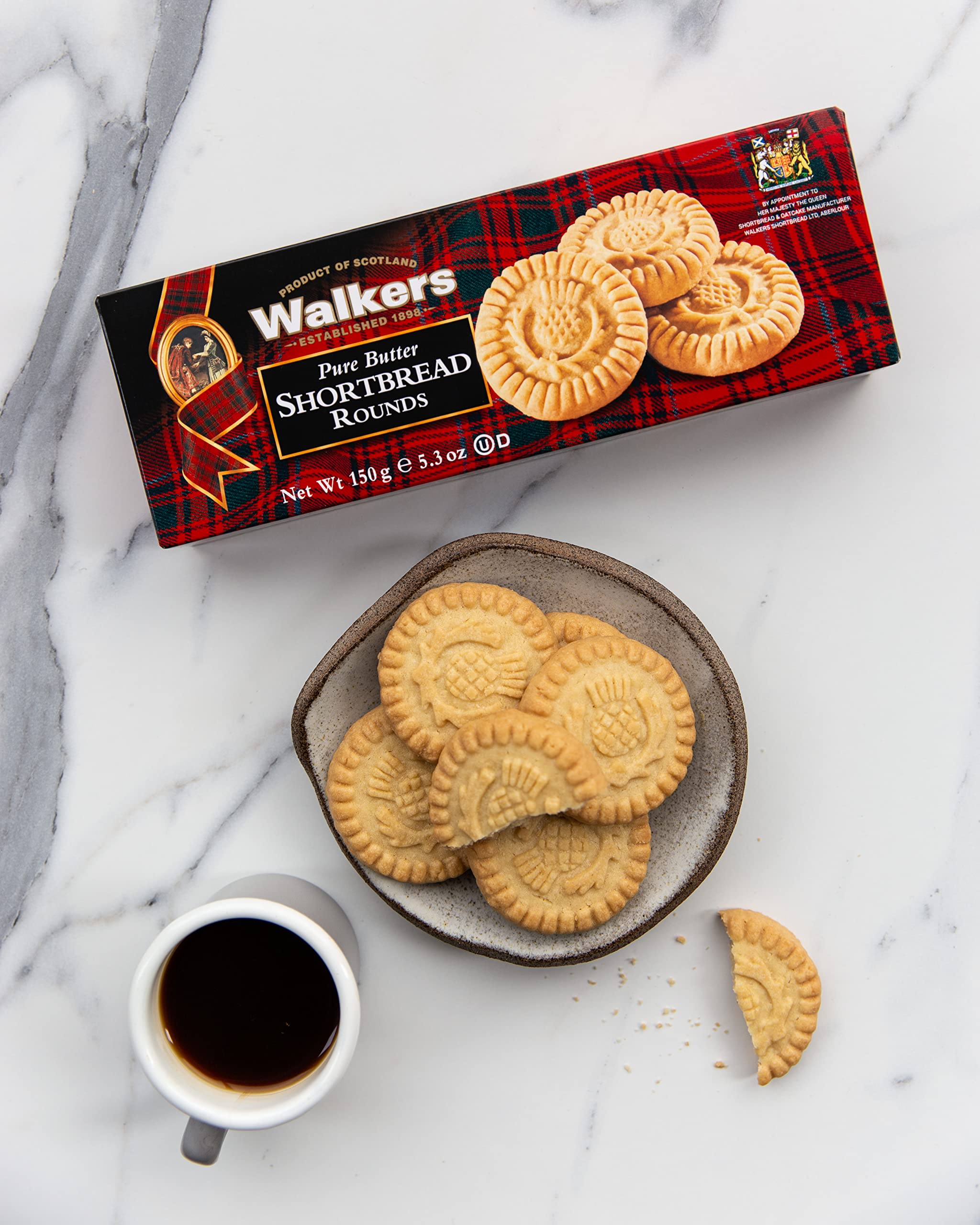 Walkers Shortbread Thistle Rounds 150g – Jaya Grocer | Plaza Jelutong