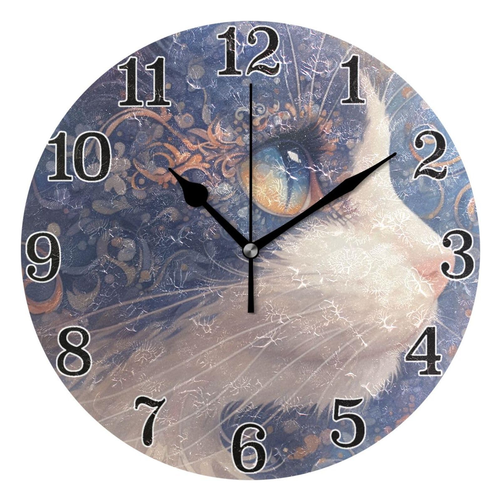 Horloge murale facile à lire de 25,4 cm pour simplifier le quotidien des seniors