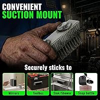 Vista 5 de Grip Clean Cepillo de uñas resistente para limpiar las uñas - Cepillo de limpieza de uñas para hombres y mujeres Cepillo mecánico. Limpiador