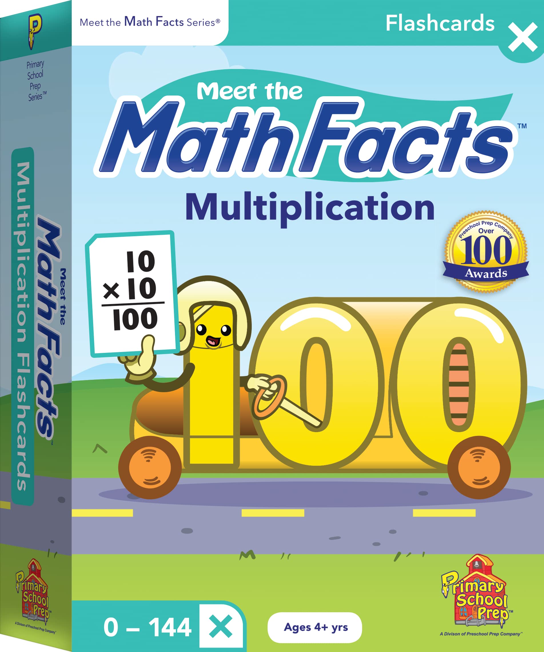 Meet The Math Facts: Multiplication Flashcards