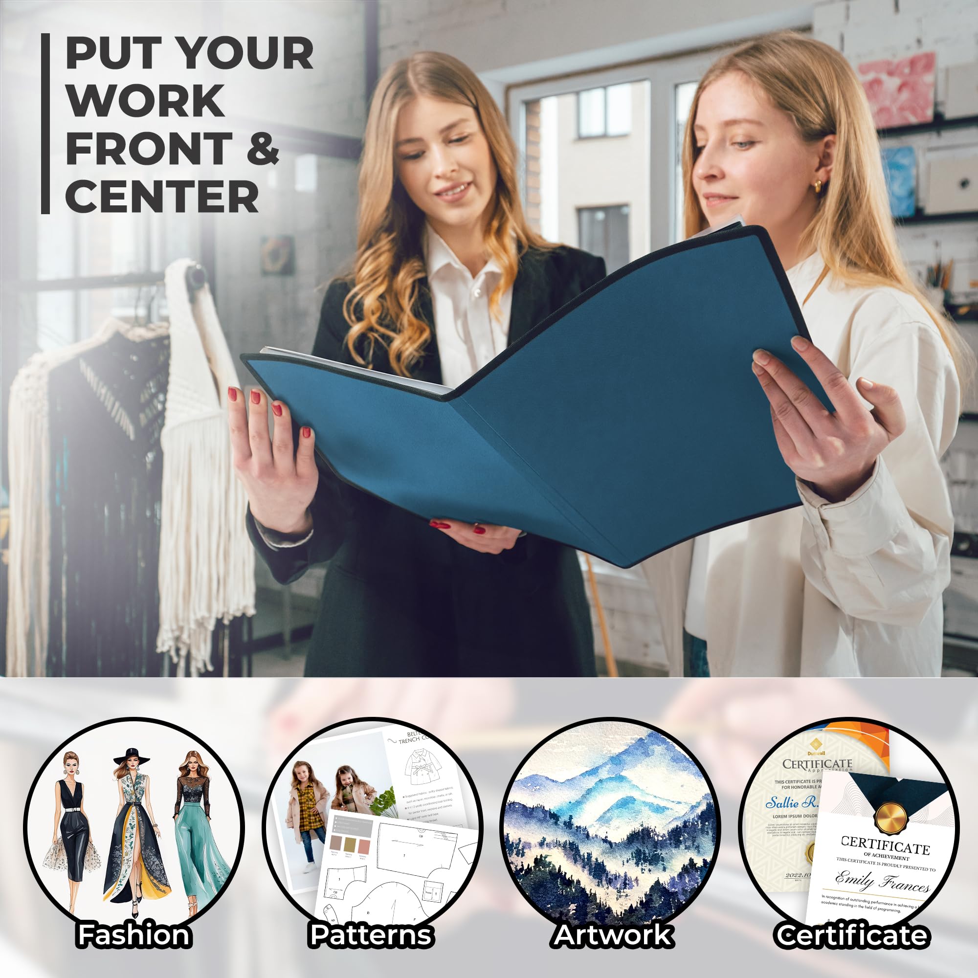 Cartella Portafoglio Uomo Con Tasca Portamonete In Vera Pelle | Jaimie - Foto 2