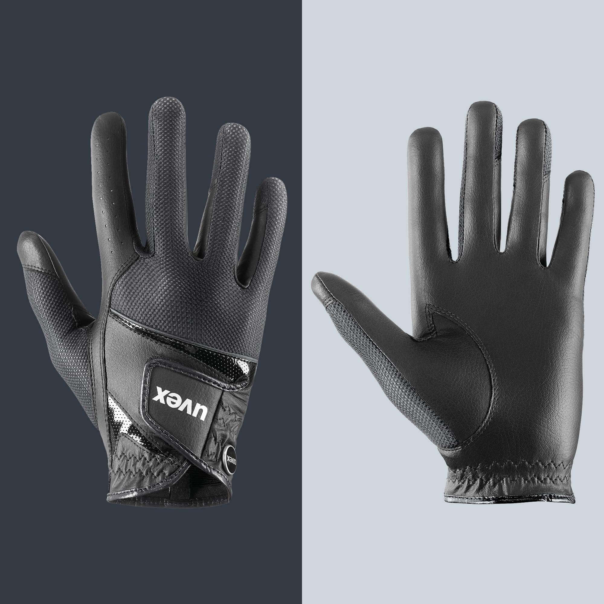 Uvex sumair - dehnbarer, optimal belüfteter Reithandschuh für Damen und Herren - exzellenter Grip & strapazierfähig - touchscreenfähig