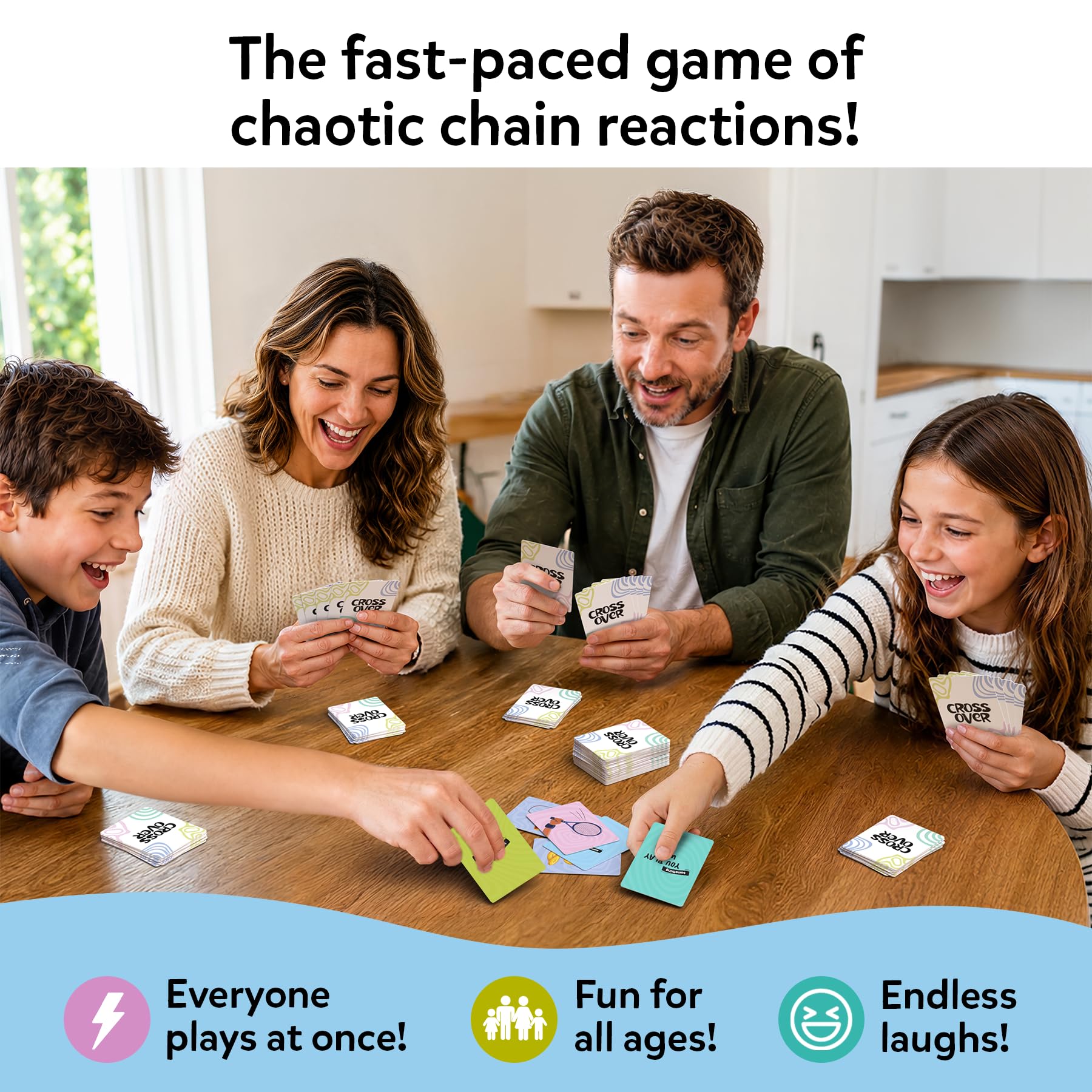 Skillmatics Card Game – Crossover, Fast-Paced Connection Game for All Ages — Amazon image 3