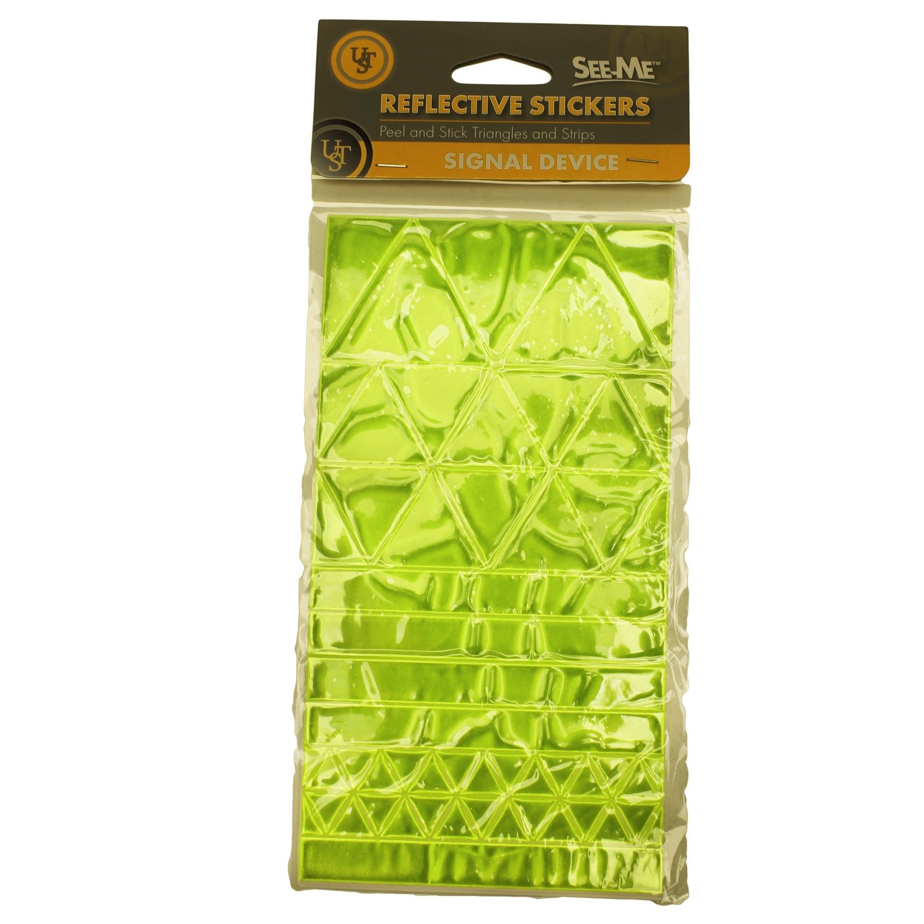 UST See-Me Reflective Stickers (Pack of 2), Yellow