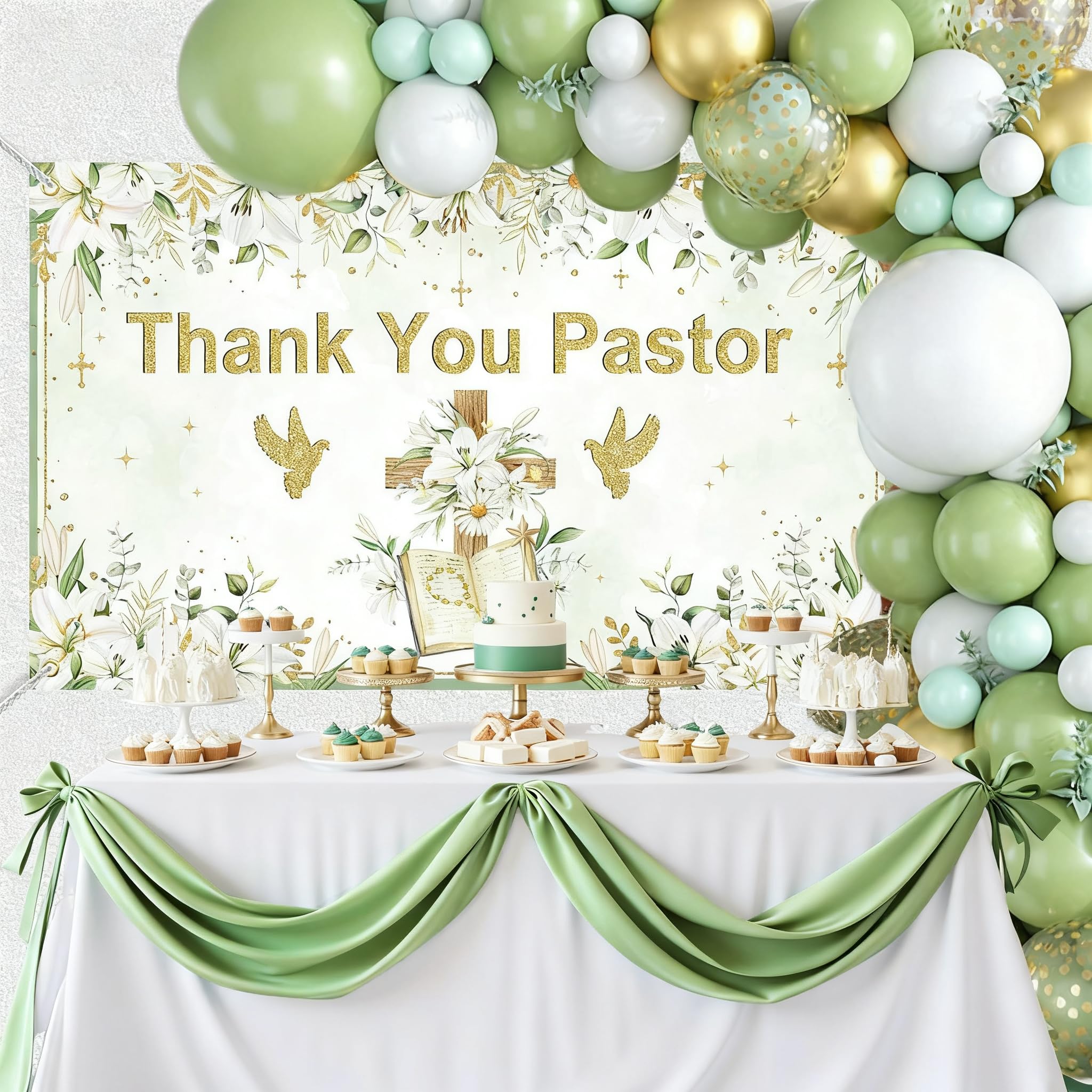 Mocsicka Dankeschön-Banner 'We Appreciate You' – 180x110 Cm, Polyester, Für Pastor, Lehrer, Mitarbeiter, Als Wertschätzungs-Deko Oder Geschenk