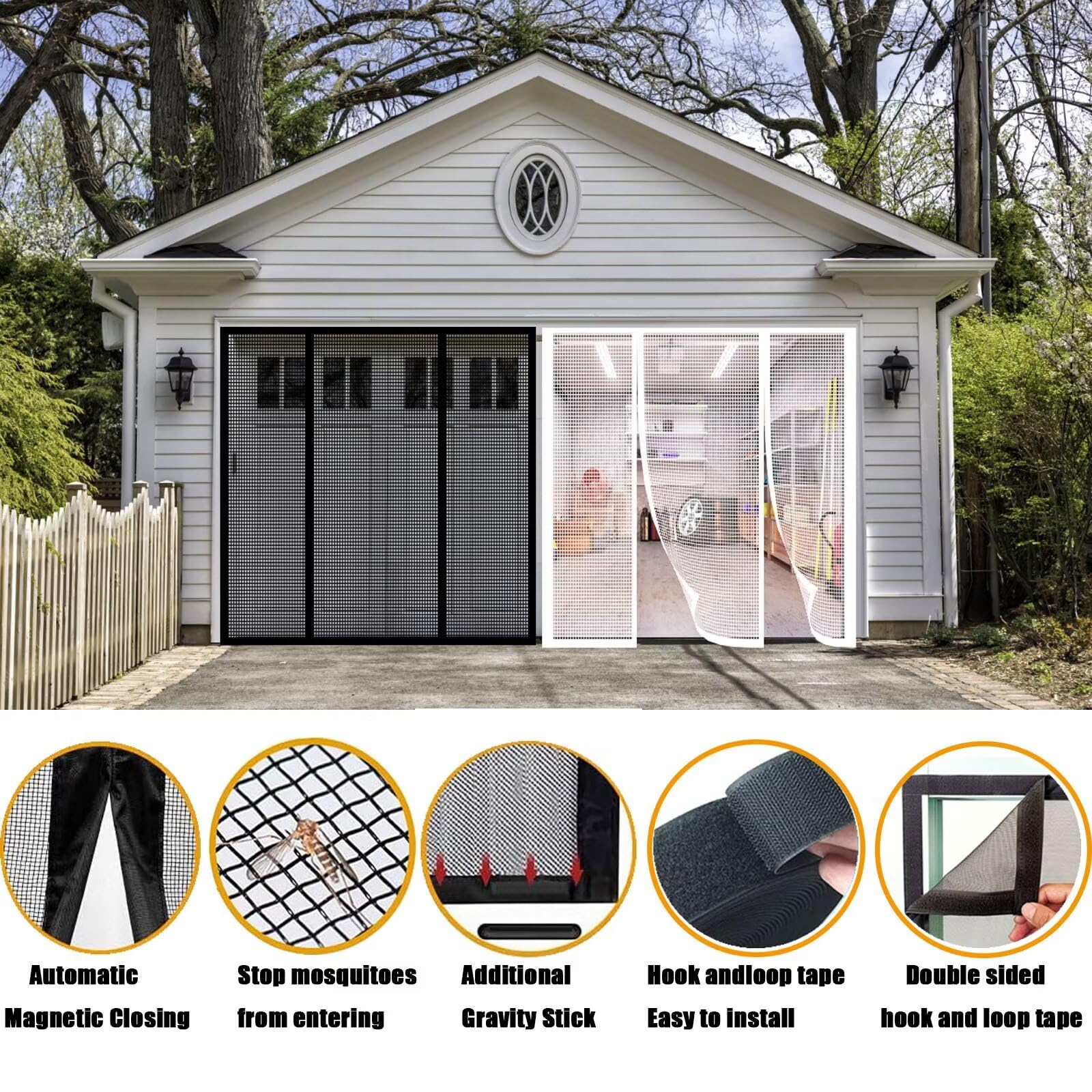 Rideau Aimanté Pour Rideau Moustiquaire 85 X 205 Cm