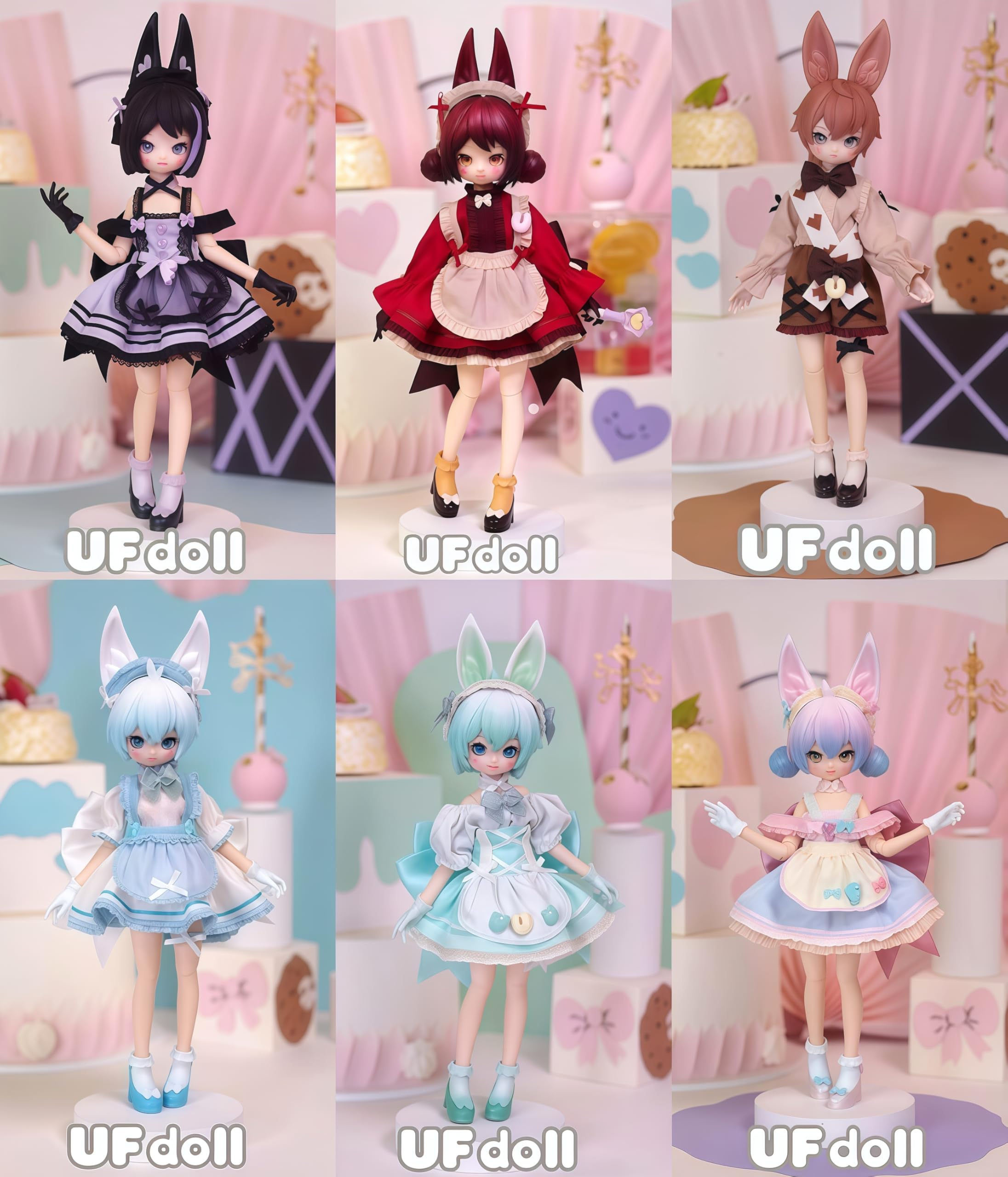 Amazon | Raineed UFdoll MINIお茶シリーズ ブラインドドール 高約27cm