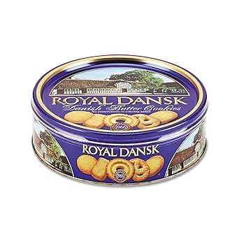 Royal Dansk 53005 Cookies Danish Butter 12oz Tin