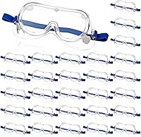 Vista 13 de Yunsailing Gafas protectoras de seguridad para laboratorio, transparentes, antivaho y protección ocular, para hombres y mujeres