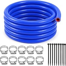 Outus 3/4" ID Silicone Heater Hose 10ft, 10 Clamps 15 Zip Ties | 85 Psi Pressure, Reinforced, High Temperature , Coolant Radiator Hose, Water Gas Transport, Flexible