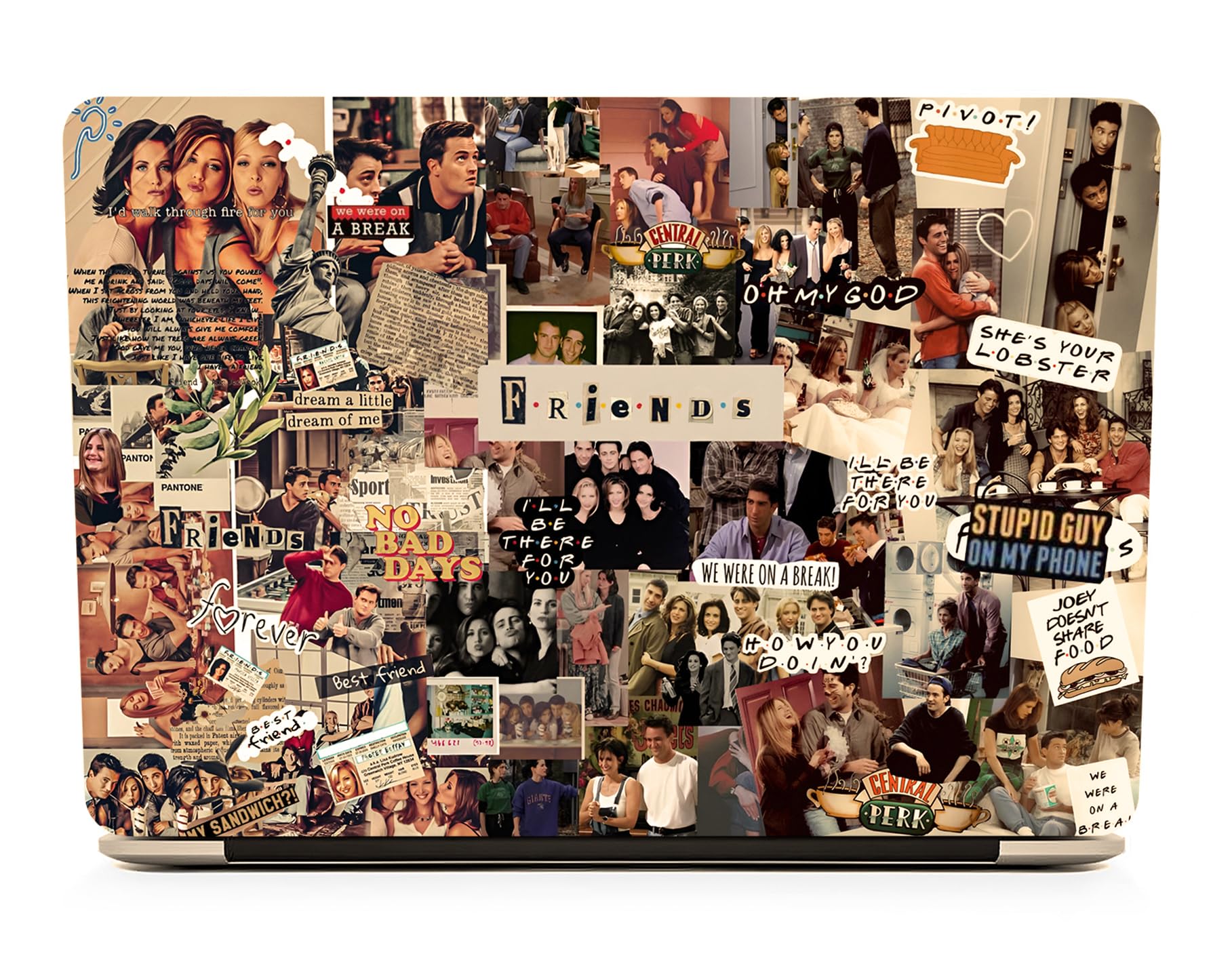 Sanctrix Friends Tv Seriesskin Sticker For 15.6 Inch Dell-Lenovo-Acer-Hp Laptop With Three Mobile Sticker (B07B9ZM4RQ) Amazon Price History, Amazon Price Tracker