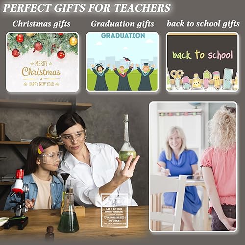 Miniatura 5 de Movdyka Los mejores regalos para profesores para mujeres y hombres, recuerdo de cristal para Navidad, San Valentín, grabado con láser, ideas de