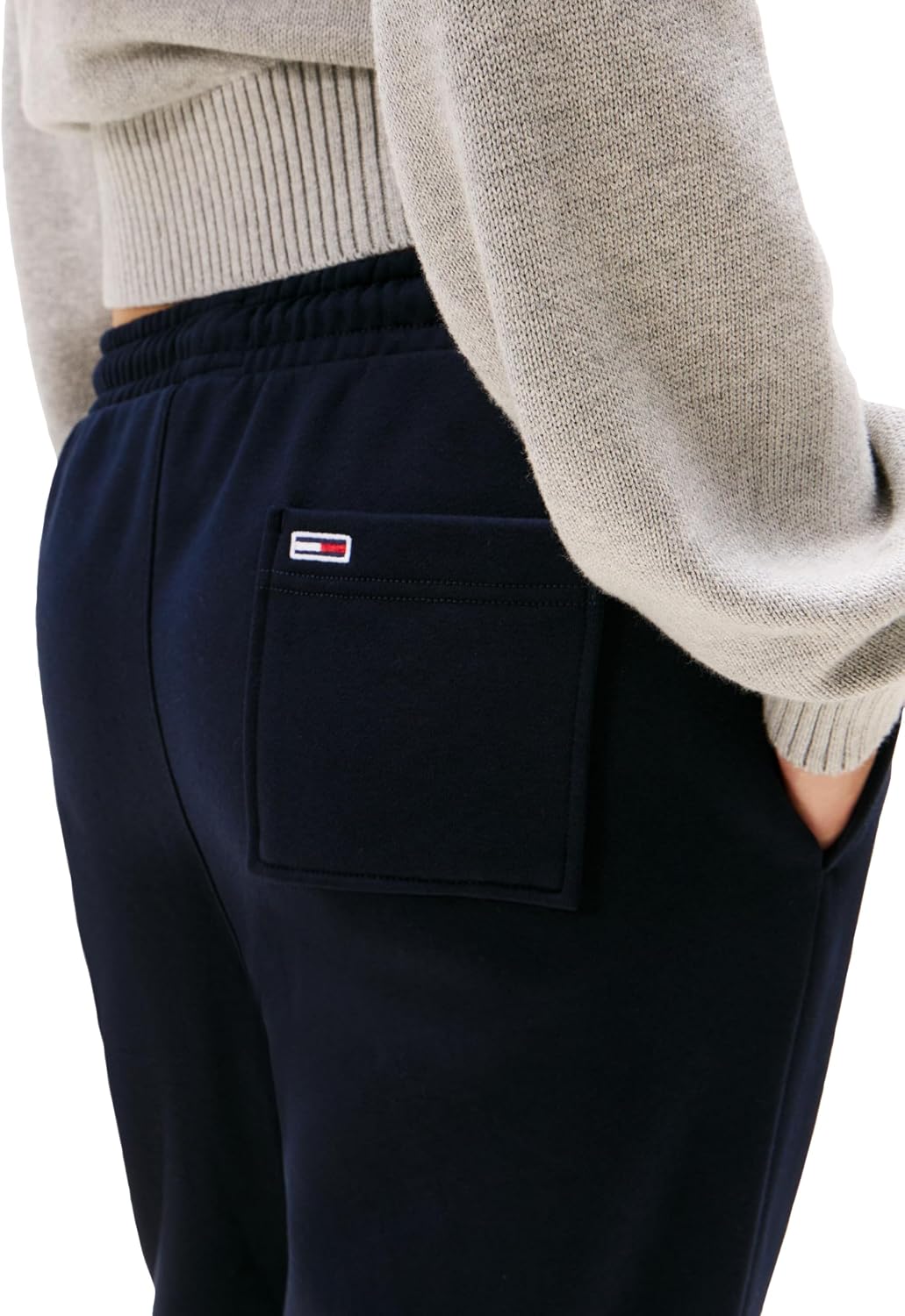 Tommy Jeans Women's Regular Logo Jogger Sweatpants with Drawstring Ties image 2