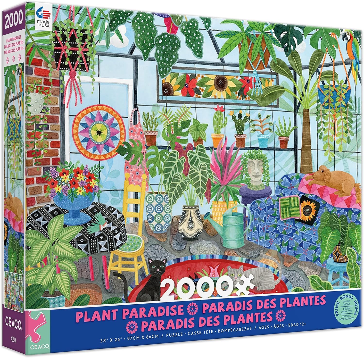 Ceaco - Plant Paradise - 2000 Piece Jigsaw Puzzle