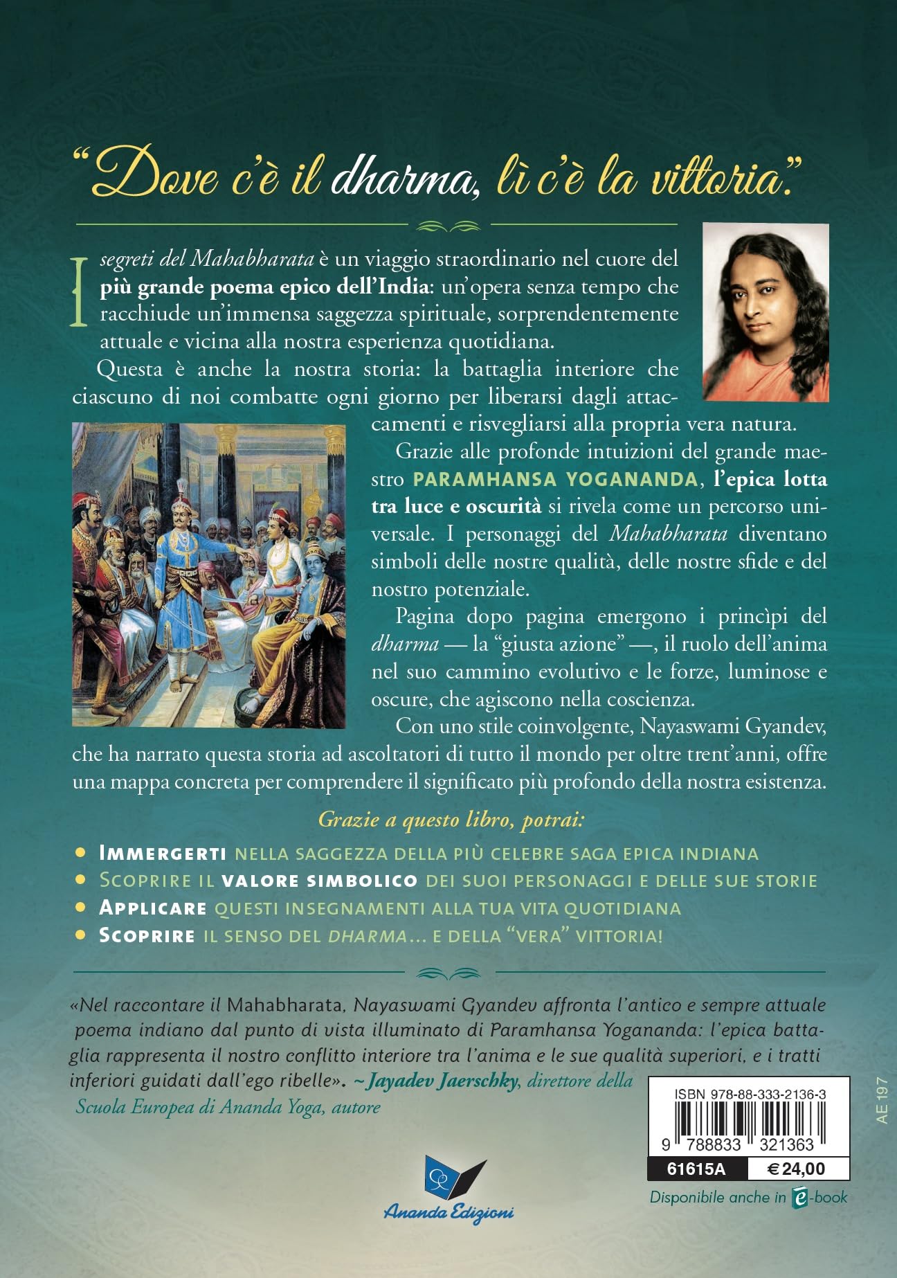 I segreti del Mahabharata. La battaglia delle vita rivelata da Paramhansa Yogananda