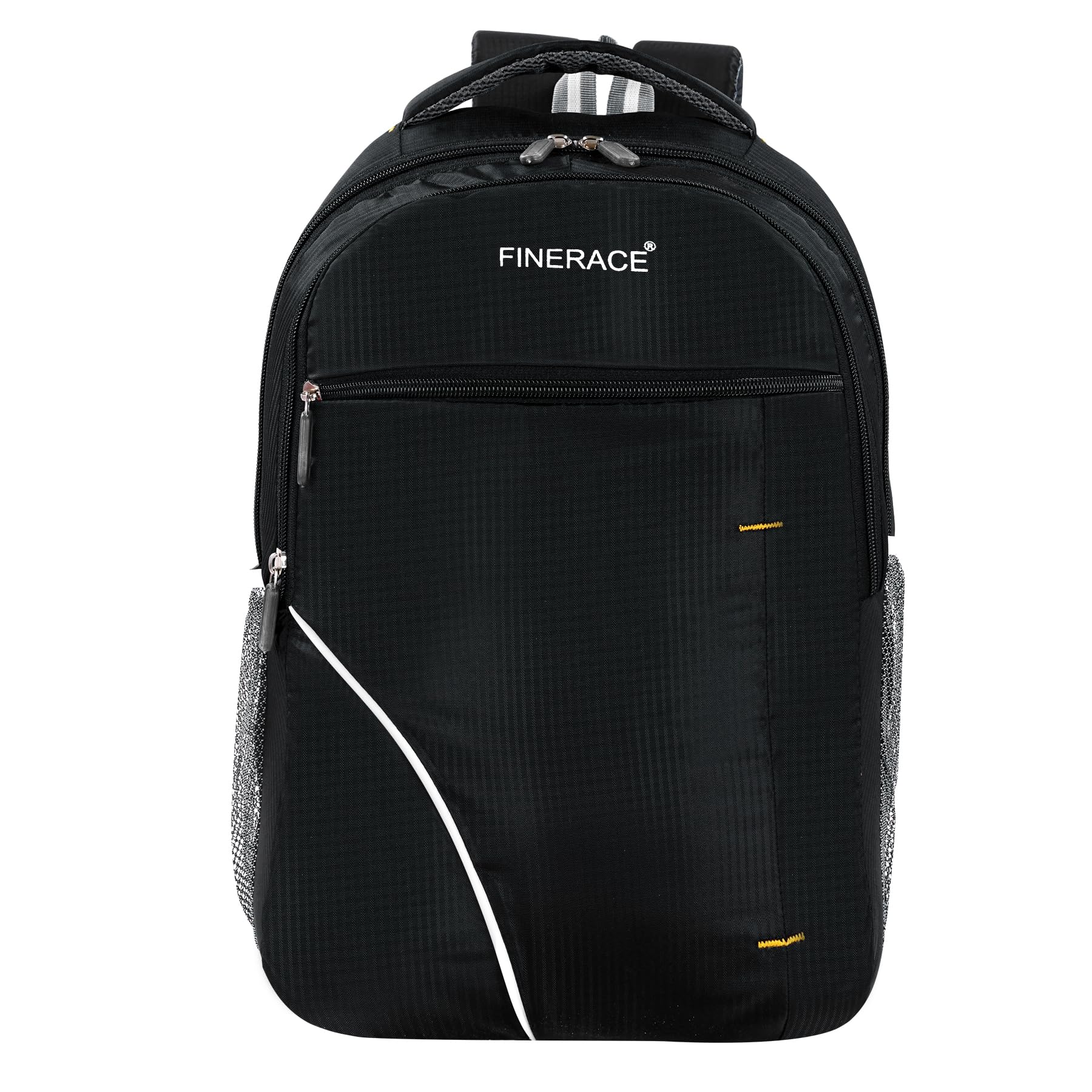 Fine Race 35L Stylish College Backpack/School Bag/Travel Bag (Black) (B0CVH79LSC) Amazon Price History, Amazon Price Tracker