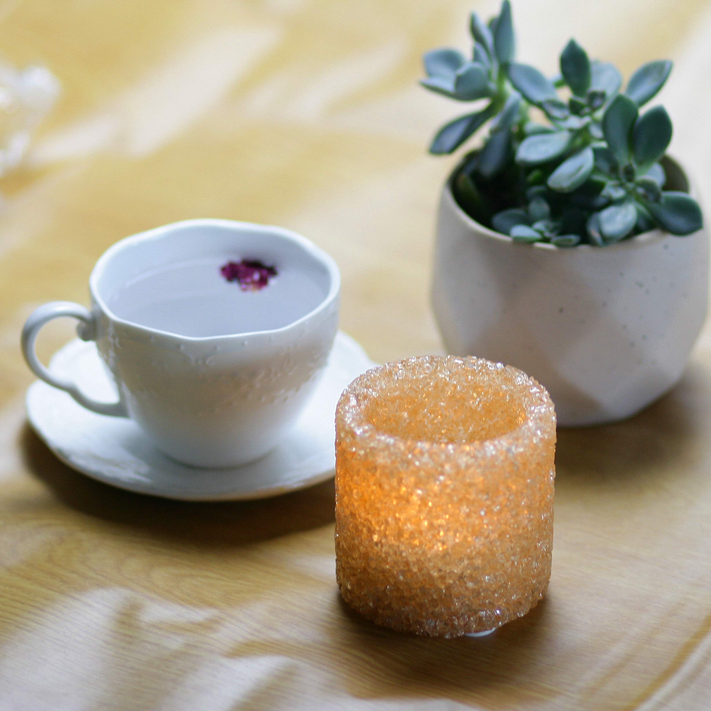 Bougeoir Bois Empilable Lot De 12 Photophores En Bois Naturel - Décoration Pour Halloween, Noël, Mariage Et Maison Décoration Table Mariage Noël