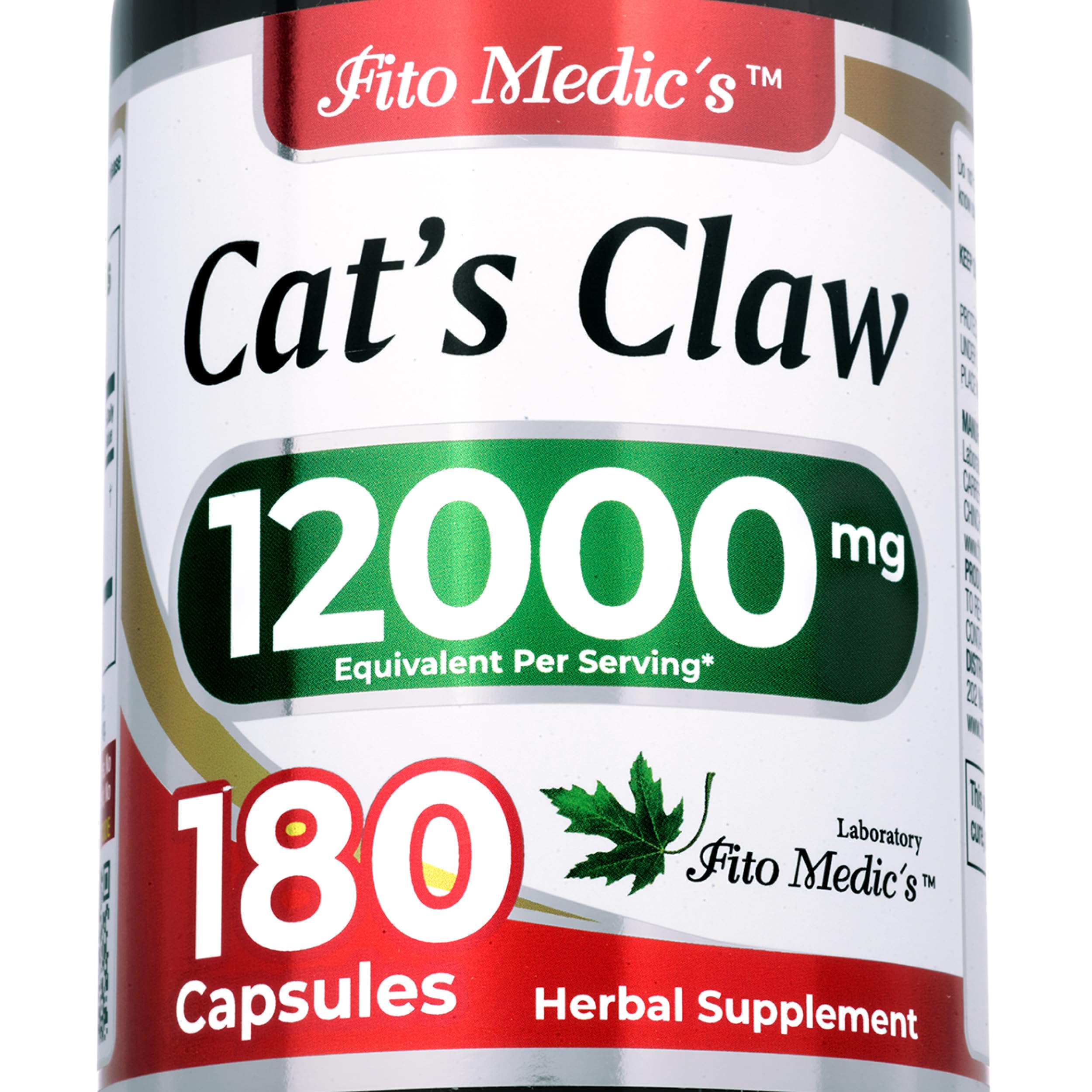 FITO MEDIC'S Lab | Cats Claw |180 Capsules