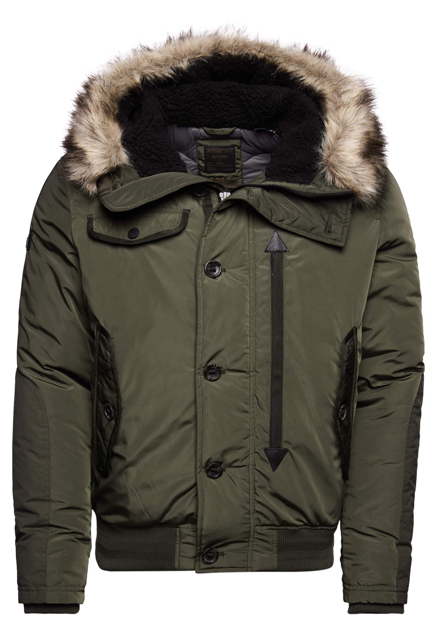Superdry Men's jacket, olive, XXL