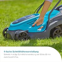 Mașină de tuns iarba cu acumulator Gardena EasyMax 32/18V, lățime de tăiere 32 cm, cu acumulator Power for All, ușoară și agilă, pentru suprafețe de până la 200 m², 14634-60 4