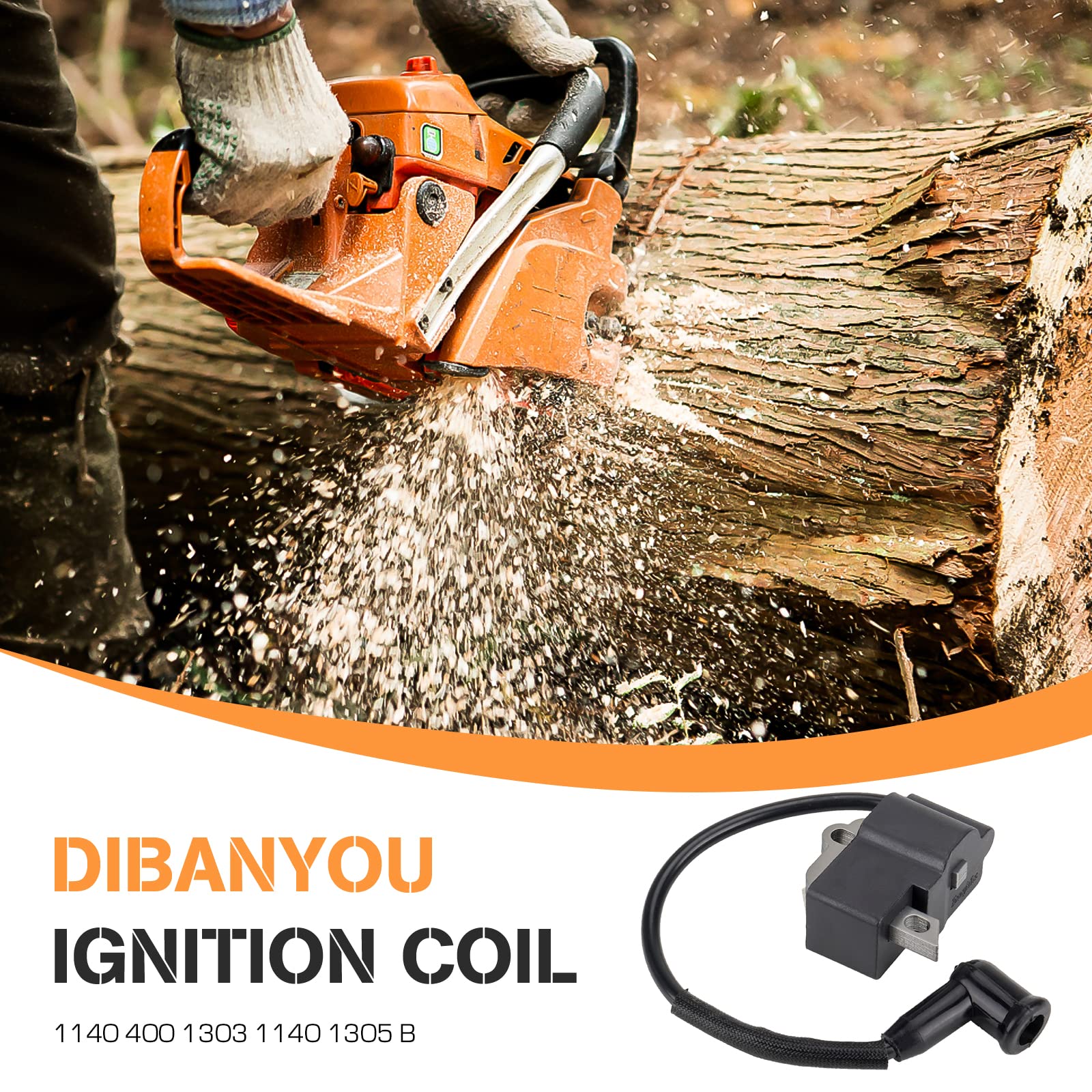 Bobine D'allumage Pour Tronçonneuse Stihl MS311 MS391 - Remplace Les Références 1140 400 1303, 1140 1305B - 6