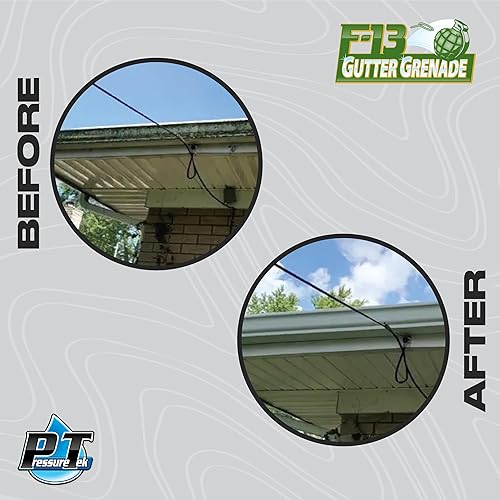 Miniatura 2 de F-13 Gutter Granada - (64 oz) La elección de profesionales durante más de 20 años, removedor de rayas negras, limpiador de soffitFaschia - Limpiador