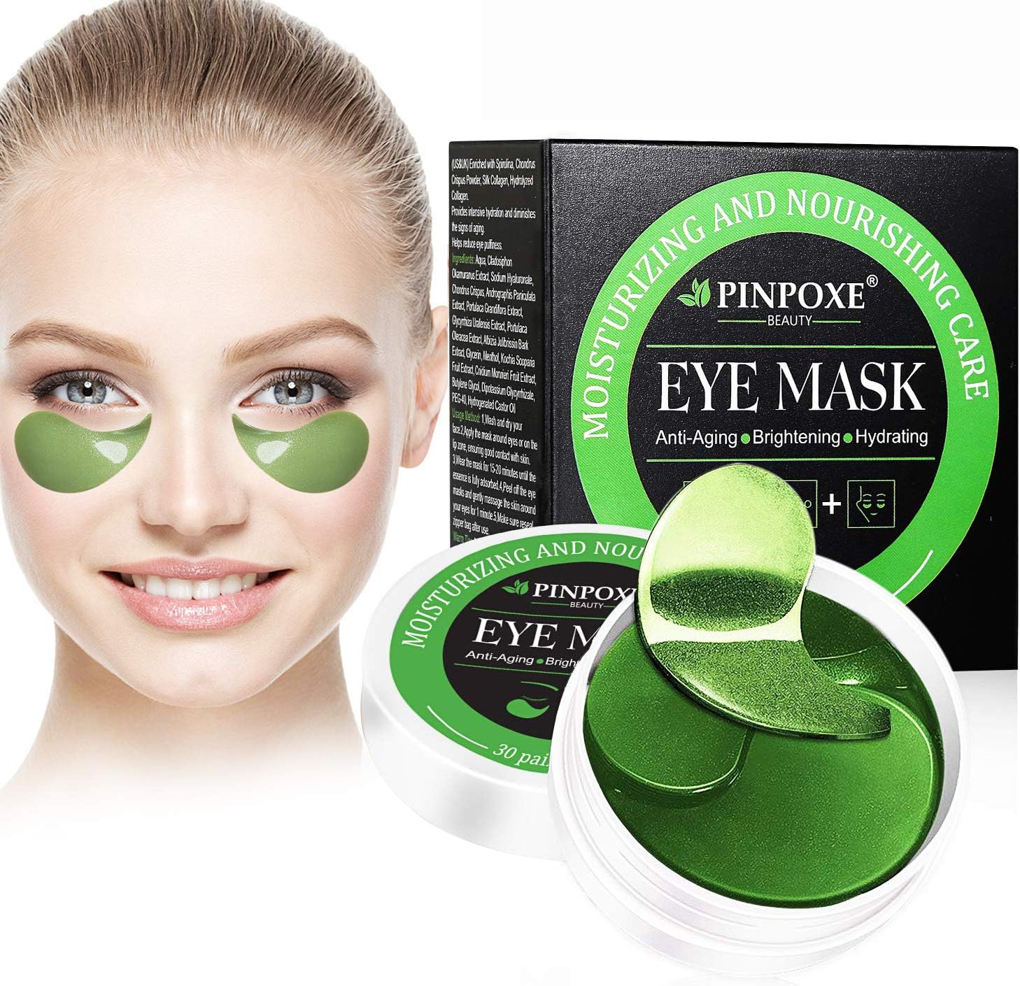 maschera per gli occhi appesantiti per lo yoga