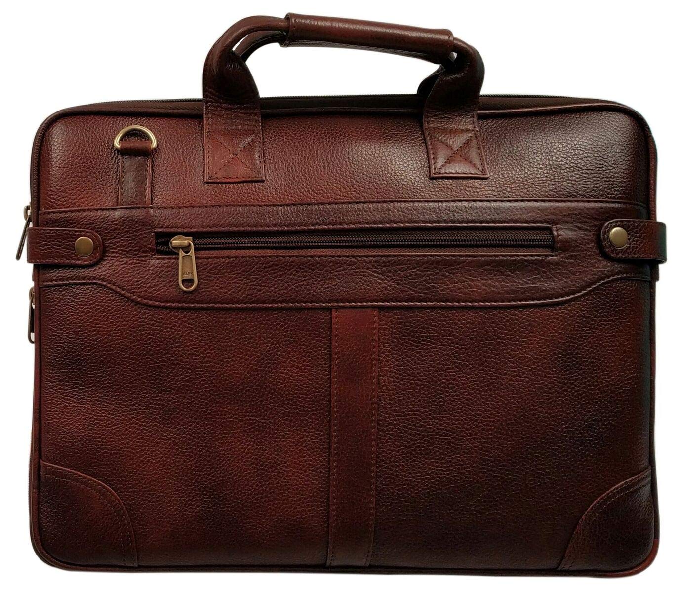 pure leather laptop bags online