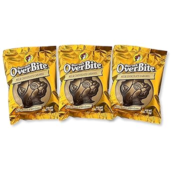 Amazon.com : Buc-ee's Overbite Chocolate 3-Pack (Milk Chocolate Caramel ...