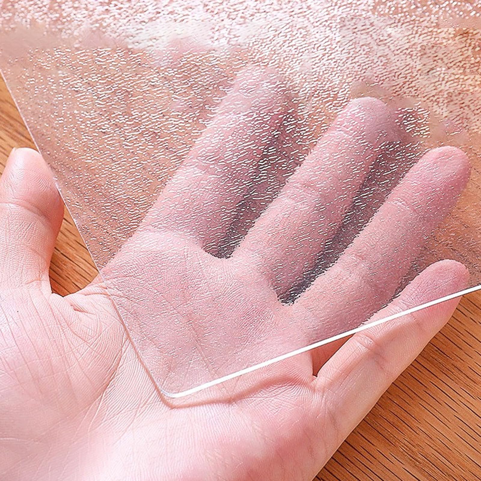 Tappetino Trasparente per Ufficio,Spessore 2 mm,Sottomano da Scrivania Trasparente in PVC,AntiGraffio Protezione per Tavolo da Scrivania,per Scrivania,Tavolino,Salas da Pranzo