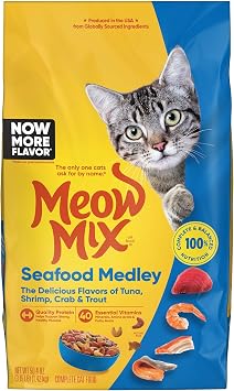 Seafood Medley Dry Cat Food