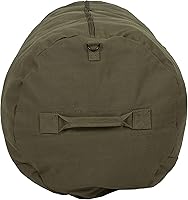 Vista 3 de STANSPORT - Deluxe Duffel Bag With Zipper For Gym, Travel, & Storage Olive Green