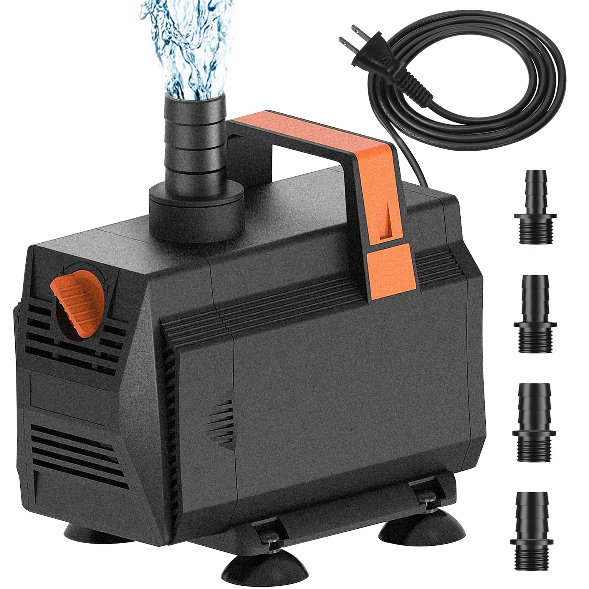 最新DCポンプ　最大3000L/H　6段階調整可能　両陸両用ポンプ　水中ポンプ 楽天市場】水陸両用ポンプ DCポンプ アクアリウムポンプ JEBAO社