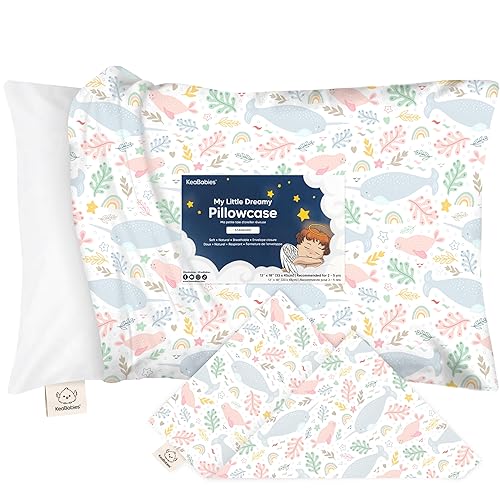 Miniatura 73 de KeaBabies Funda de almohada para niños pequeños de 13 x 18 pulgadas, funda de almohada de algodón orgánico para niños, niñas, funda de algodón suave