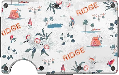 Cartera Ridge para hombres - Cartera delgada minimalista compacta y tarjetero, carteras de bolsillo frontal con protección RFID para hombres con