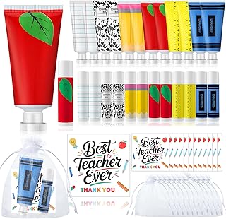 Loopeer 12 Set/ 24 Pcs Teacher Appreciation G...