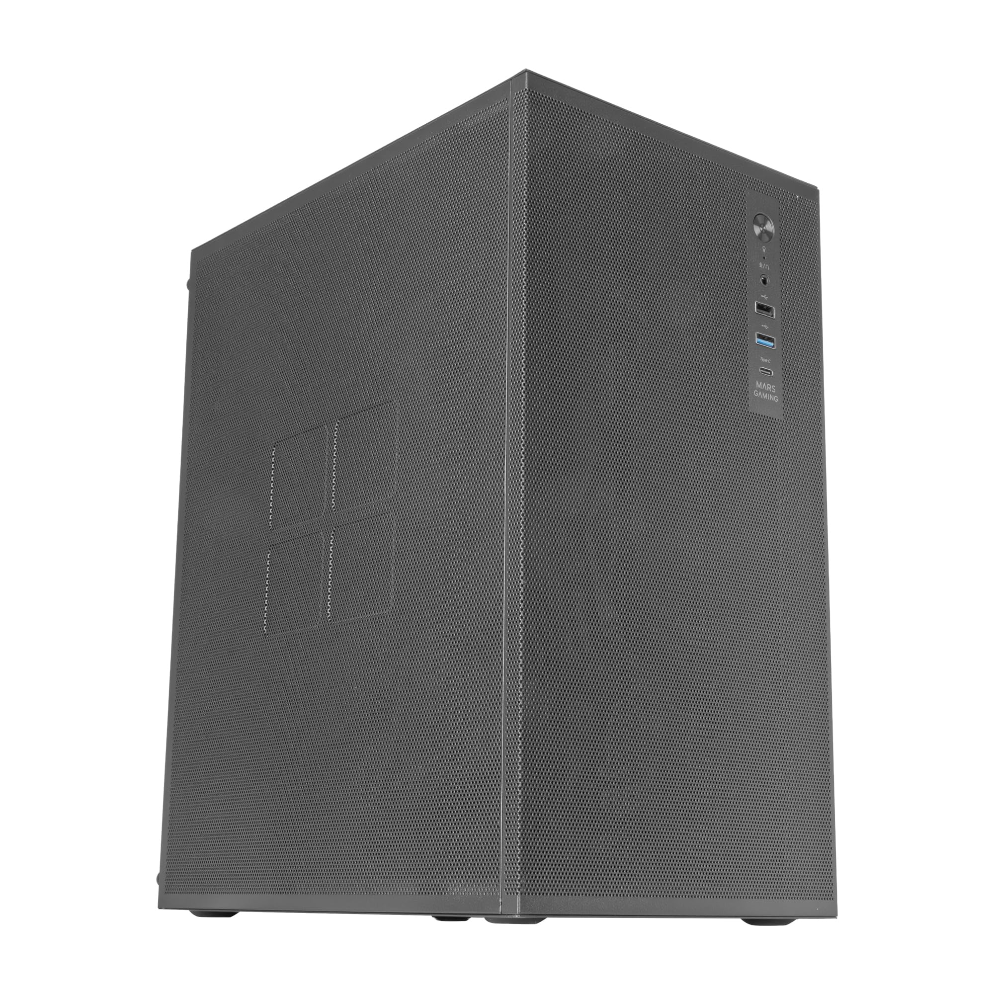 Mars Gaming MC-400, Caja Gaming Compacta Micro-ATX, Ventana Lateral Completa Cristal Templado, 3X Ventiladores FRGB 120mm, Panel Lateral Completo Mesh, Blanco — view 126