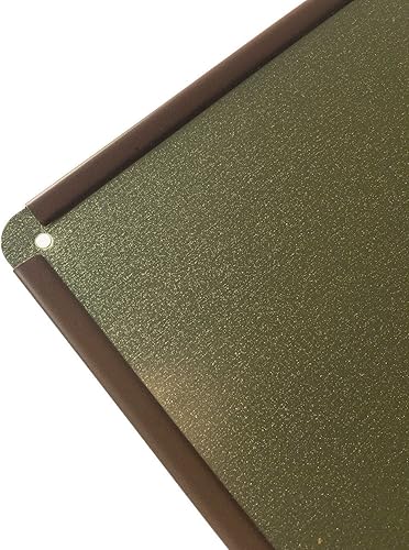 Miniatura 4 de pared de metal estaño signo, estilo clásico ornamento café de café y Bar Decor, tamaño 8" x 12"