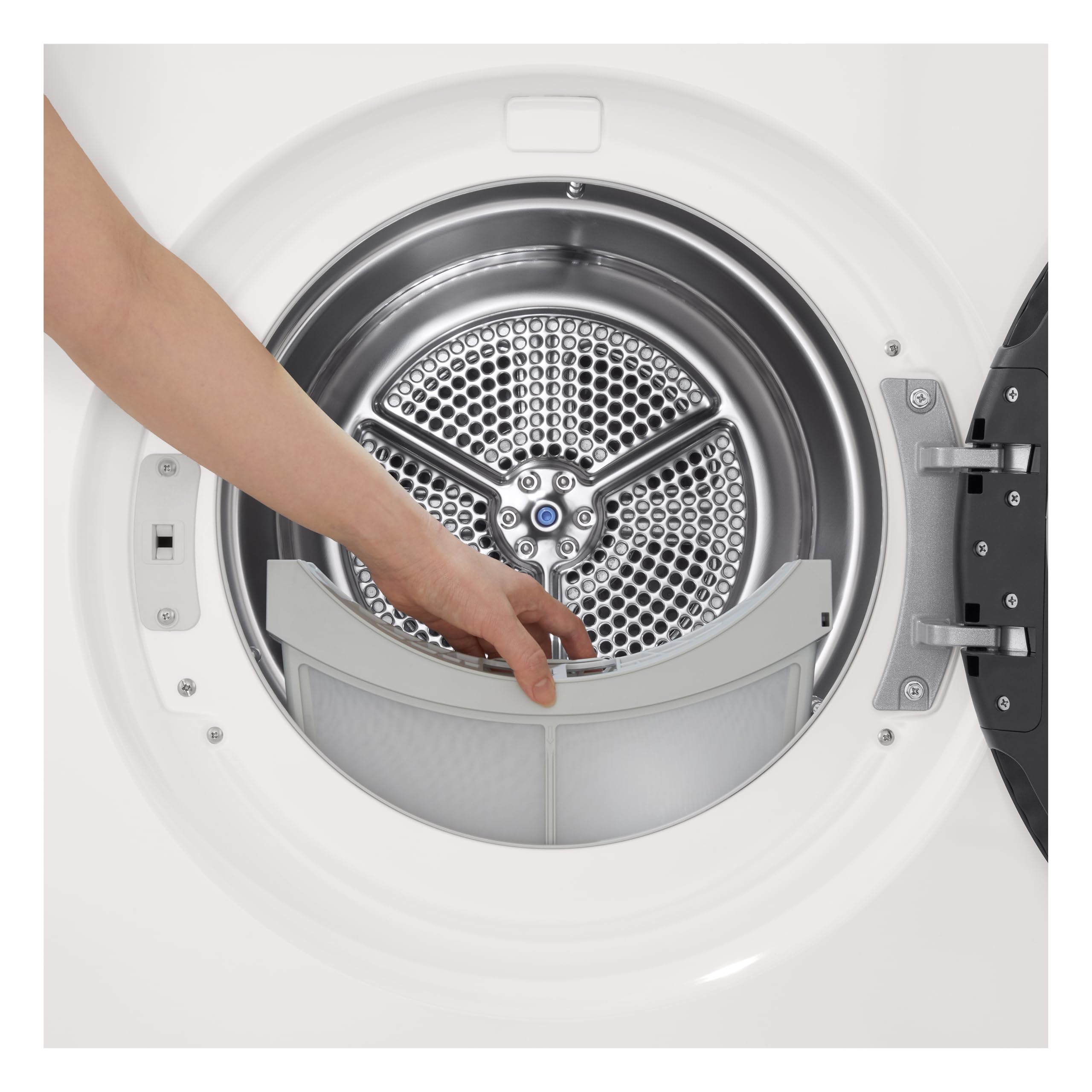 LG RNX5009NWWB Asciugatrice 9Kg Pompa di Calore DUAL Inverter, Classe B, Asciugatura AI Dry con Intelligenza Artificiale, Wi-Fi, Serie X5, Motore Direct Drive, Allergy Care, Essence White