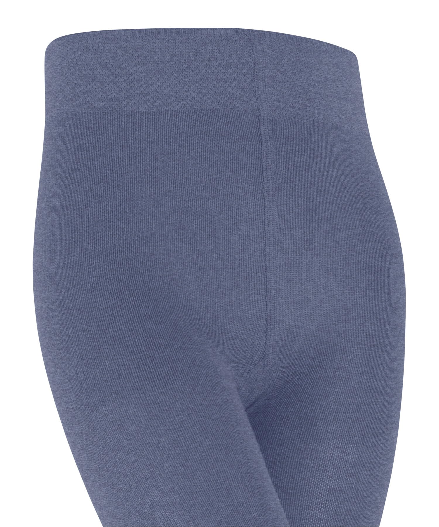 FALKE Uniseks - dzieci Rajstopy Family K Ti bawełna grube jednokolorowe 1 Para, Niebieski Light Jeans 6662, 170-176