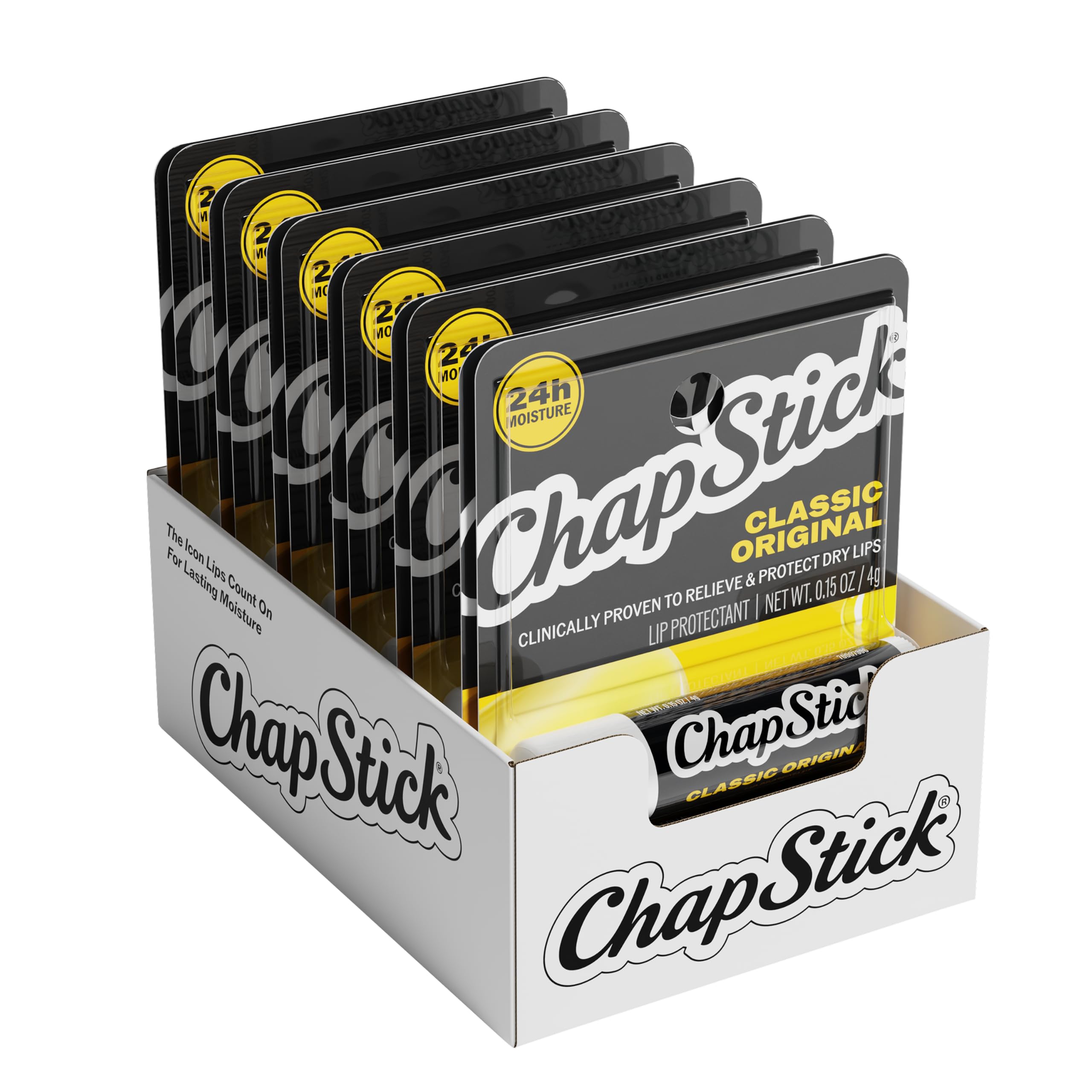 Amazon.com: ChapStick Classic Original Lip Balm Tubes, Lip Care