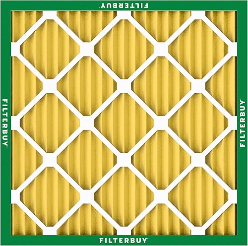 Miniatura 8 de Filterbuy Filtro de aire MERV 11 de 8 x 8 x 1 pulgadas, defensa contra alérgenos (paquete de 1), plisados, HVAC para calderas de CA (tamaño real: