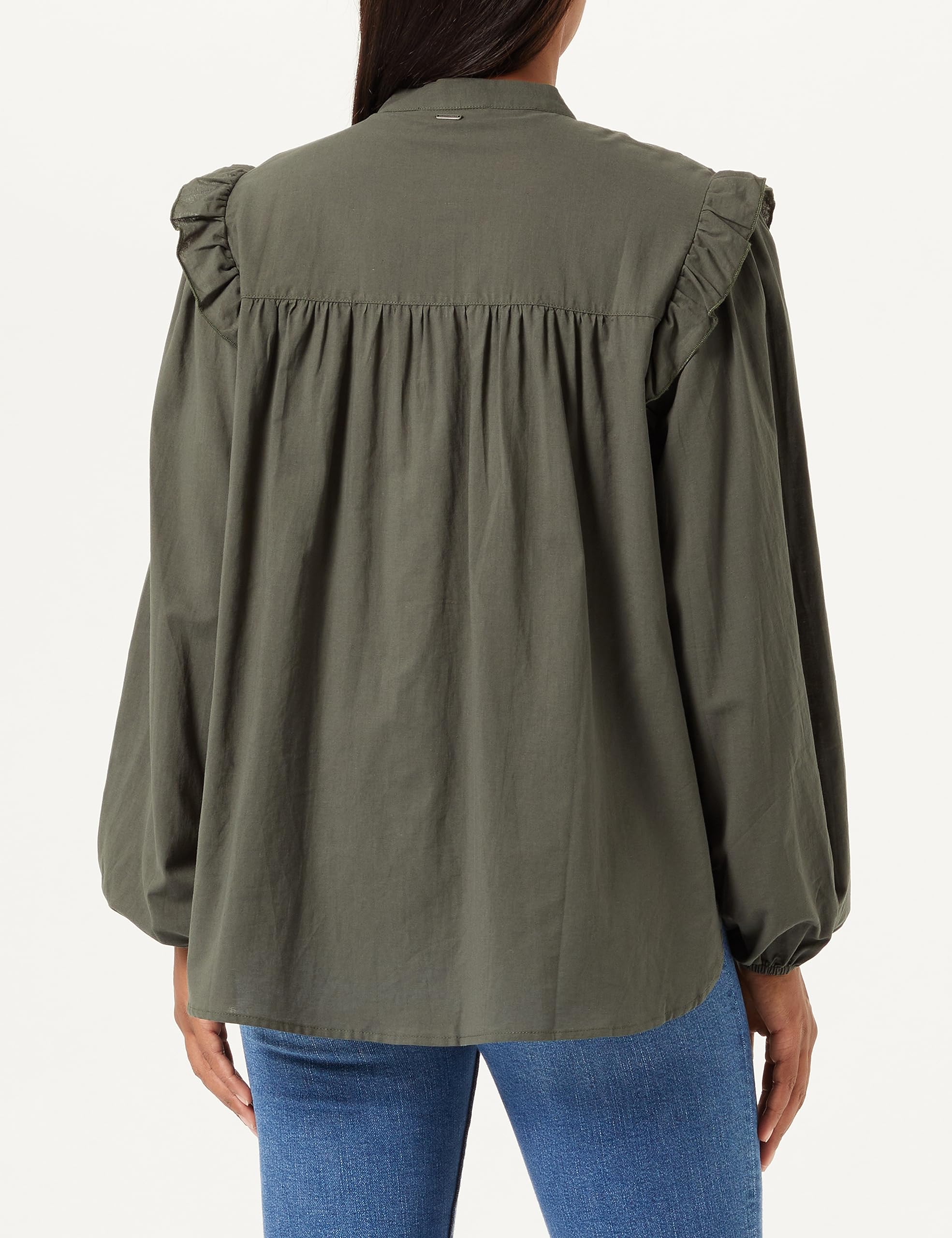 TILDEN Blusa de Manga Larga para Mujer