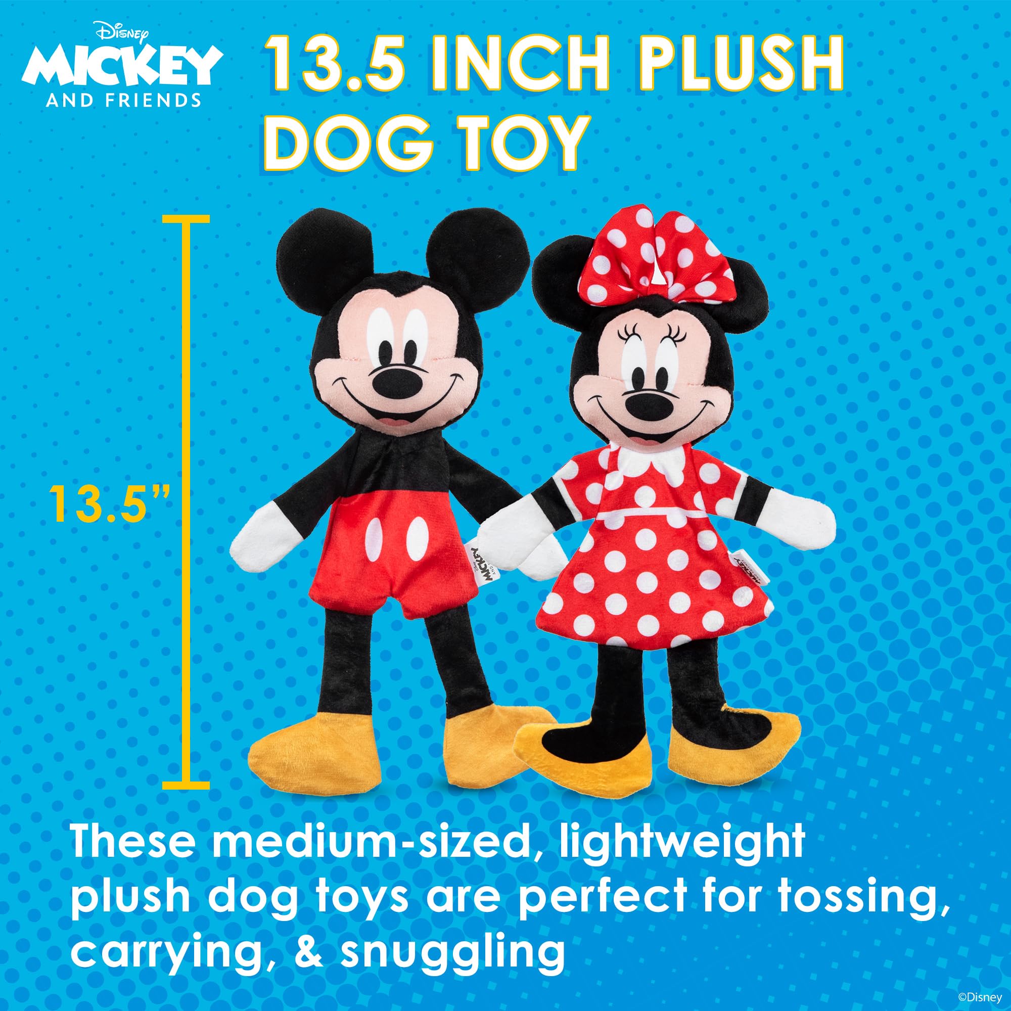 Amazon.co.jp: Disney for Pets ミッキー&ミニーマウス ぬいぐるみ