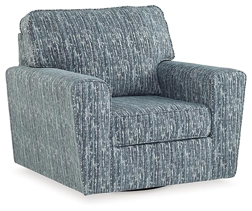 Signature Design by Ashley Aterburm Contemporary Swivel Accent Chair with