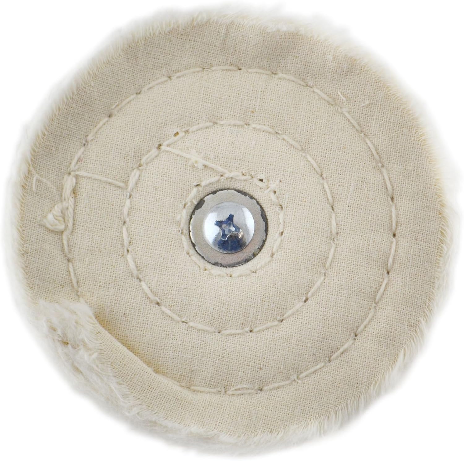 100mm 4" Soft Polishing Buffing Mop Cleaning Wheel Bench Grinder TE315