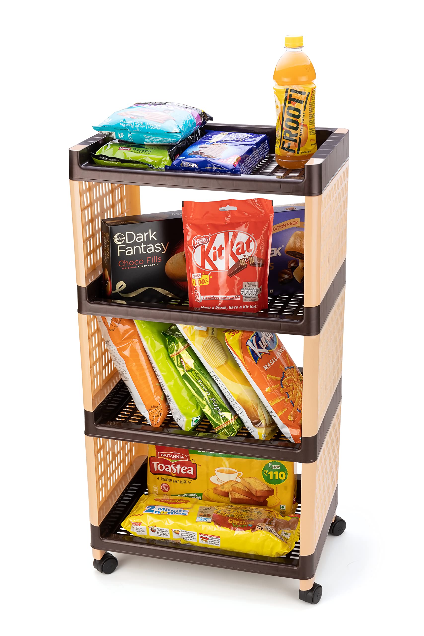 See full amazon price history chart for Morbrix Multipurpose Rack for Storage Organizer Kitchen and Office Rack, Kitchen Trolley Rack with Wheels, Rolling Cart, Storage Rack Stand for Living Room, Office, Home (4 Layer, Brown & Ivory) Morbrix Multipurpose Rack for Storage Organizer Kitchen and Office Rack, Kitchen Trolley Rack with Wheels, Rolling Cart, Storage Rack Stand for Living Room, Office, Home (4 Layer, Brown & Ivory) (B0CQWT2VHK) Amazon Price History, Amazon Price Tracker