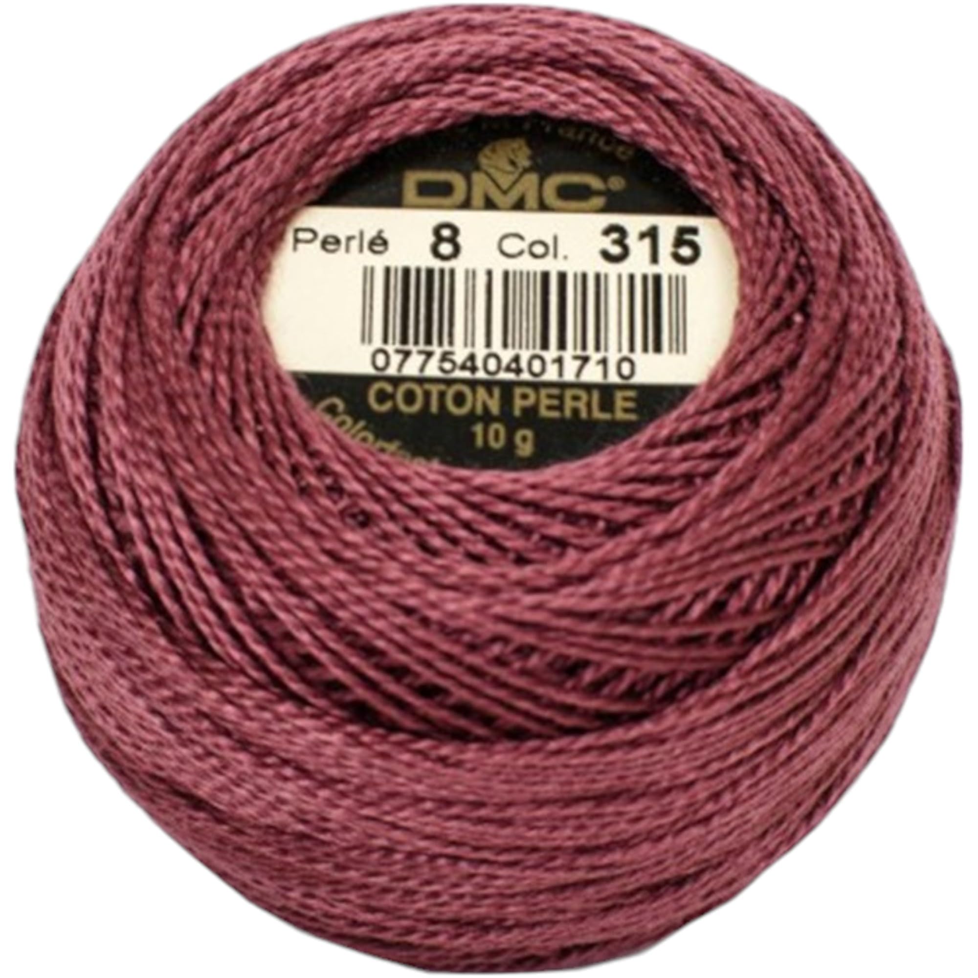 DMC 116 8-315 Pearl Cotton Thread Balls, Medium Dark Antique Mauve, Size 8 — image 1
