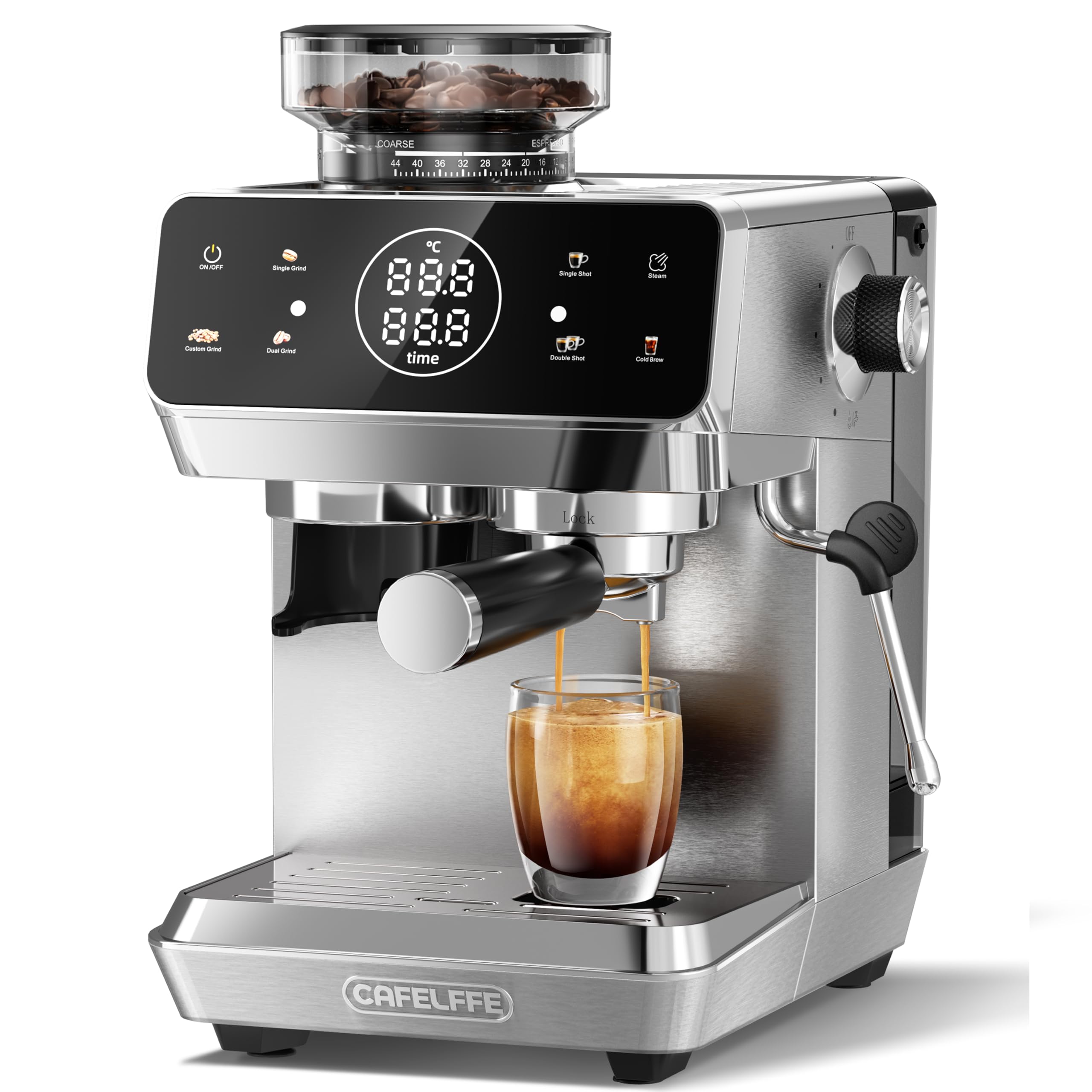 Cafelffe MK-903 Professional 20 Bar Espresso Machine with Bulit In