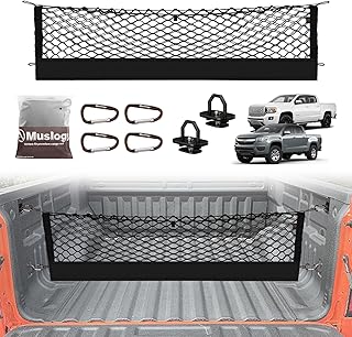 Muslogy Cargo Net for 2015-2022 Chevy Colorado & GMC Canyon Accessories